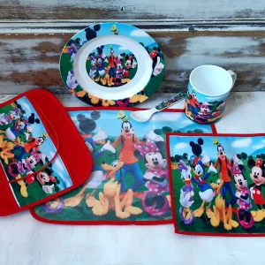 Set  completo de jardín 6 piezas  La casa de Mickey Mouse