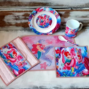 Set  completo de jardín 6 piezas  Princesa Ariel La Sirenita