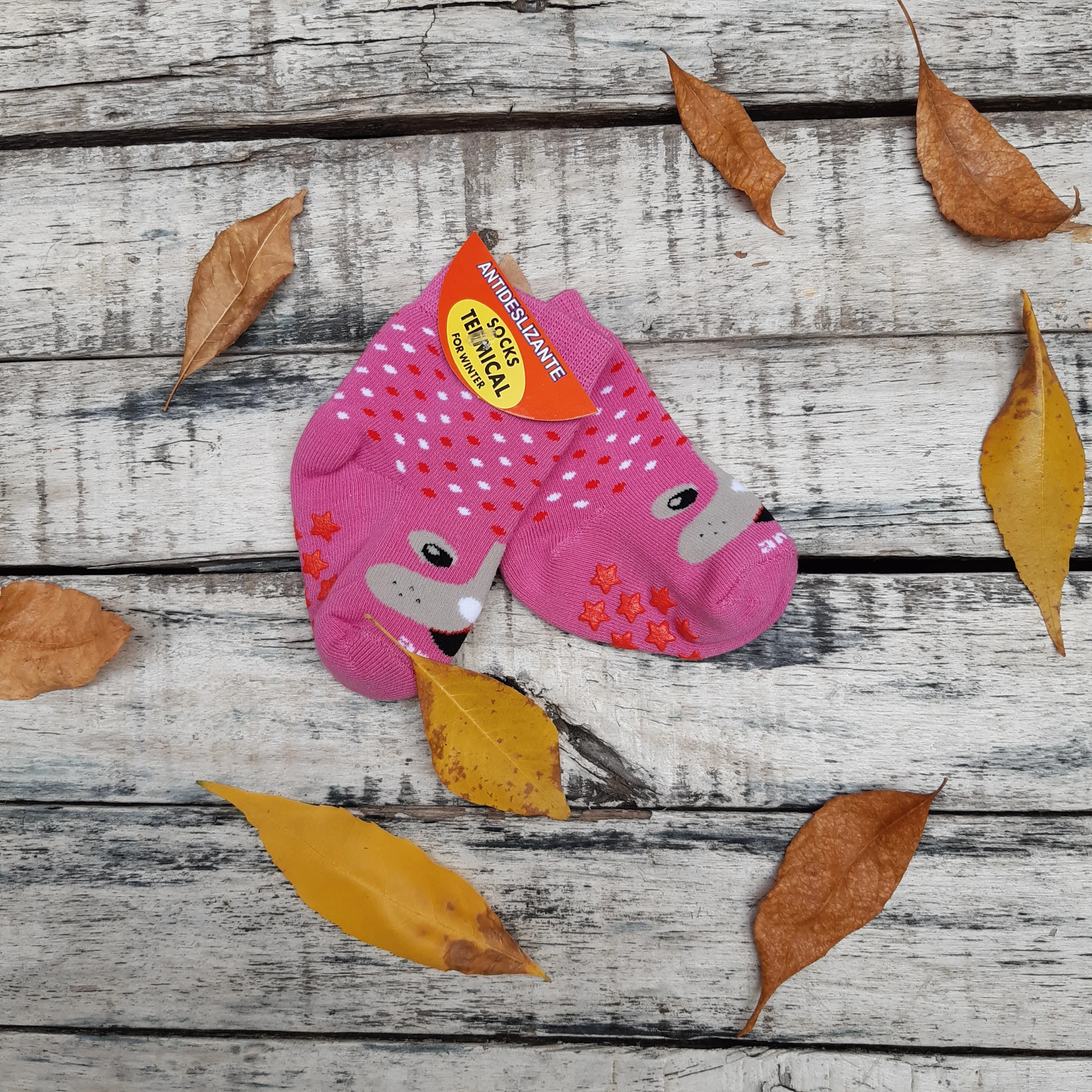 Medias termicas con antideslizantes