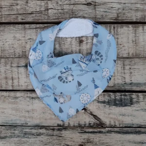 Babero Bandana reversible - algodón + towel