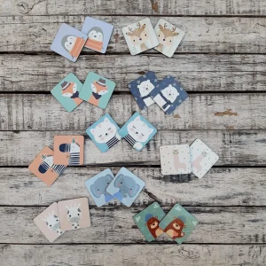 Memory Game Animals - 20 fichas - + de 2 años