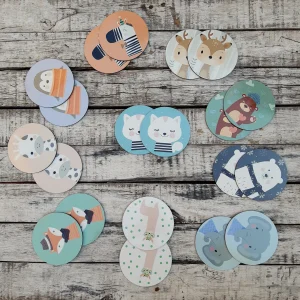 Memory Game Animals XL  20 fichas - + de 2 años