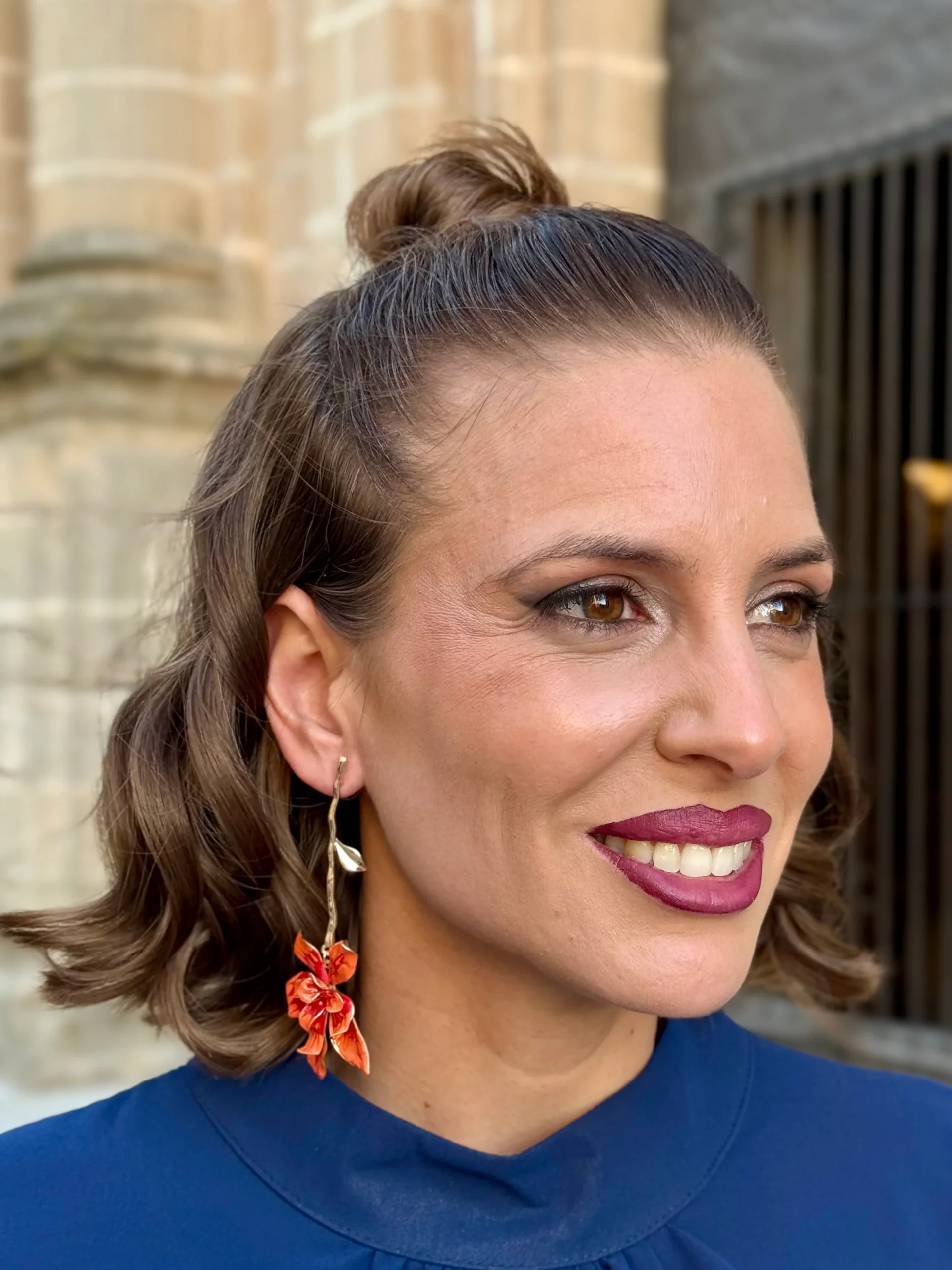 Pendientes Jazmín Naranja