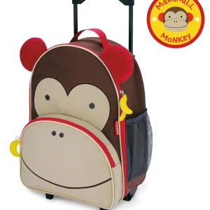 Mochila SKIP HOP Zoo Kids Rolling Luggage (mono)