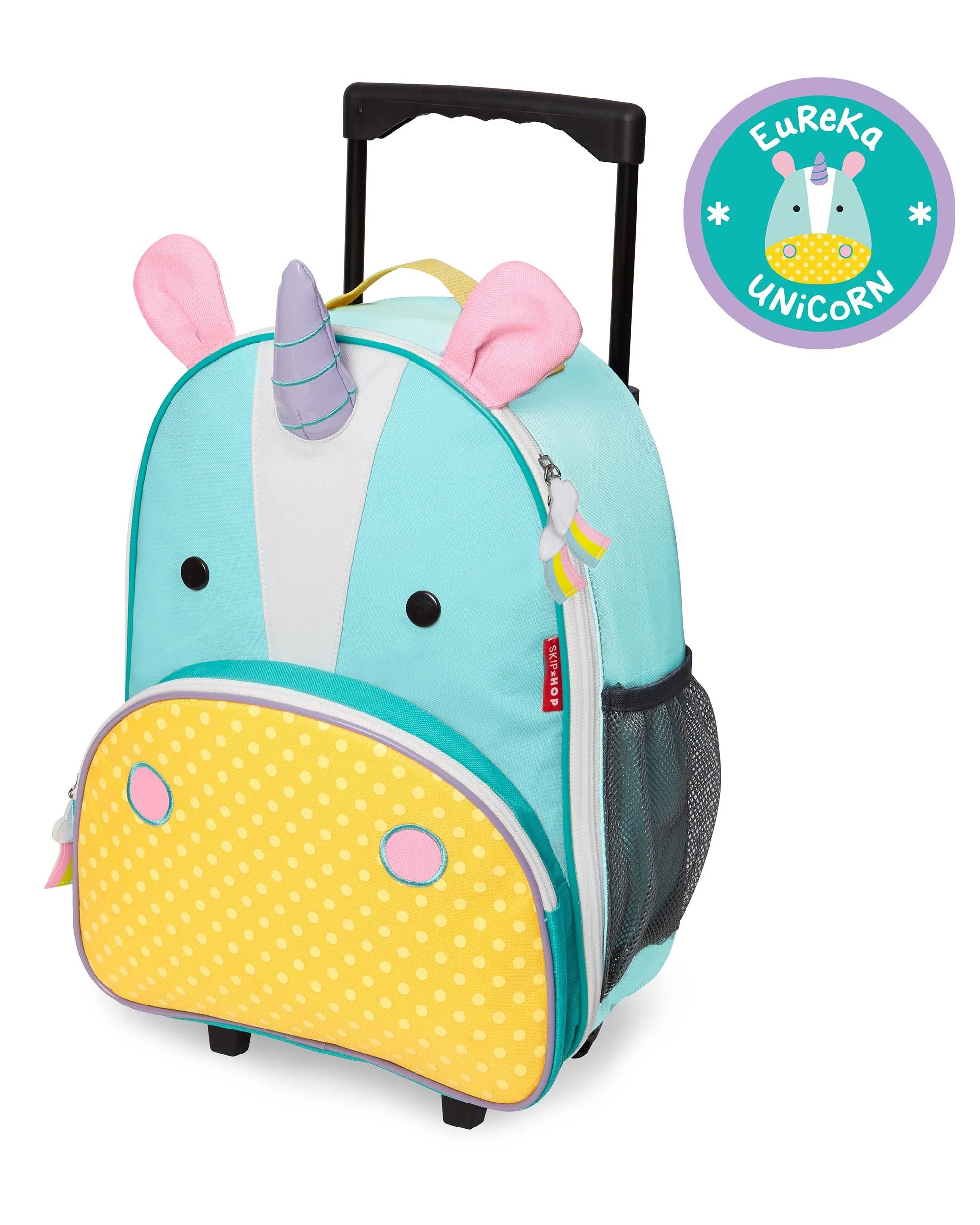 Mochila SKIP HOP Zoo Kids Rolling Luggage (unicornio)