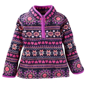 Buzo OSHKOSH Quarter-Zip B'gosh Fleece Cozies - Micropolar