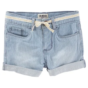 Shorts OSHKOSH Roll-Cuff Hickory Stripe Shorts