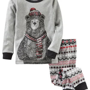 Pijama OSHKOSH 2-Piece Bear Snug Fit Cotton PJs