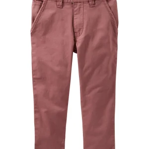 Pantalon OSHKOSH Slim-Stretch Flat Front Twills