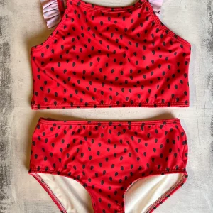 Malla Bikini Volados Sandia Protección UV +50