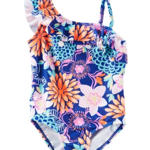 Malla OSHKOSH Floral Print Swimsuit UPF +50 Protección UV