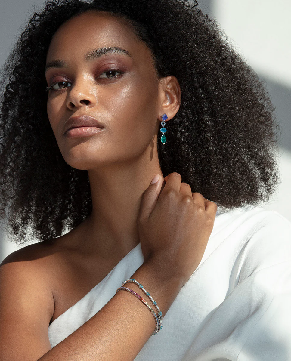 Pend Plata De Ley Baño Rodio Cris Sra Jewels - Imagen 4