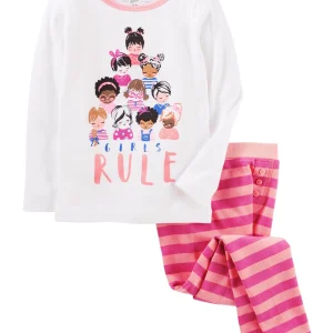 Pijama OSHKOSH 2-Piece Snug Fit Cotton PJs