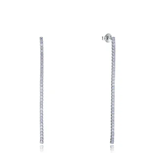 Pend Plata De Ley Baño Rodio Circ Sra Jewels