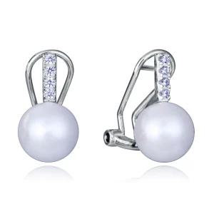 Pend Plata De Ley Baño Rodio Perl Circ Jwls