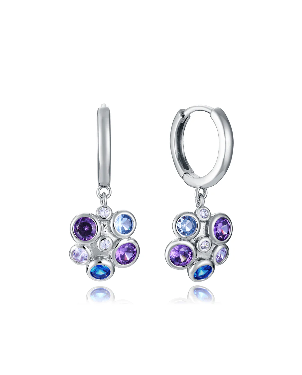 Pend Plata De Ley Baño Rodio Circ Sra Jewels