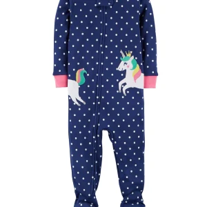 Pijama CARTERS 1-Piece Unicorn Snug Fit Cotton PJs