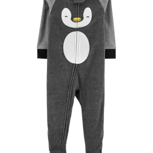 Pijama CARTERS 1-Piece Penguin Fleece PJs Micropolar