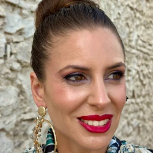 Pendientes Jazmín Camel