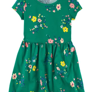Vestido CARTERS Floral Jersey Dress