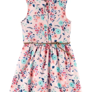 Vestido CARTERS Floral Shirt Dress