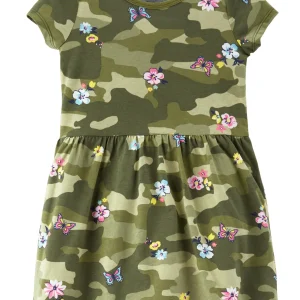 Vestido CARTERS Floral Camo Jersey Dress