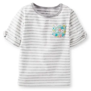Remera Carters 3/4-Sleeve Striped Tee