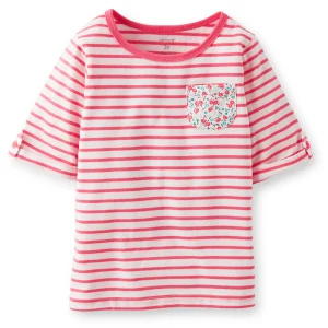 Remera Carters 3/4-Sleeve Striped Tee