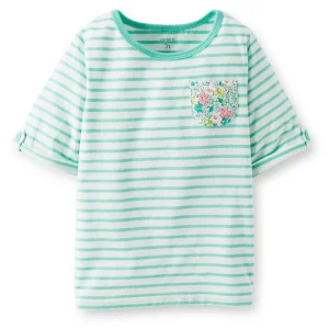 Remera Carters 3/4-Sleeve Striped Tee