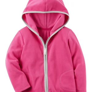 Campera CARTERS Fleece Zip-Up Hoodie - Micropolar