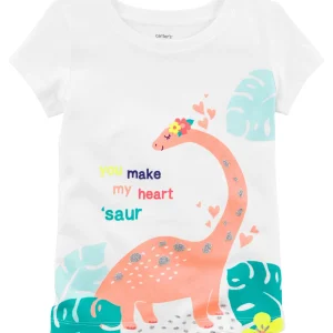 Remera CARTERS Dinosaur Jersey Tee