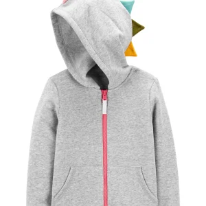 Campera Buzo CARTERS Zip-Up Spike Hoodie frisado