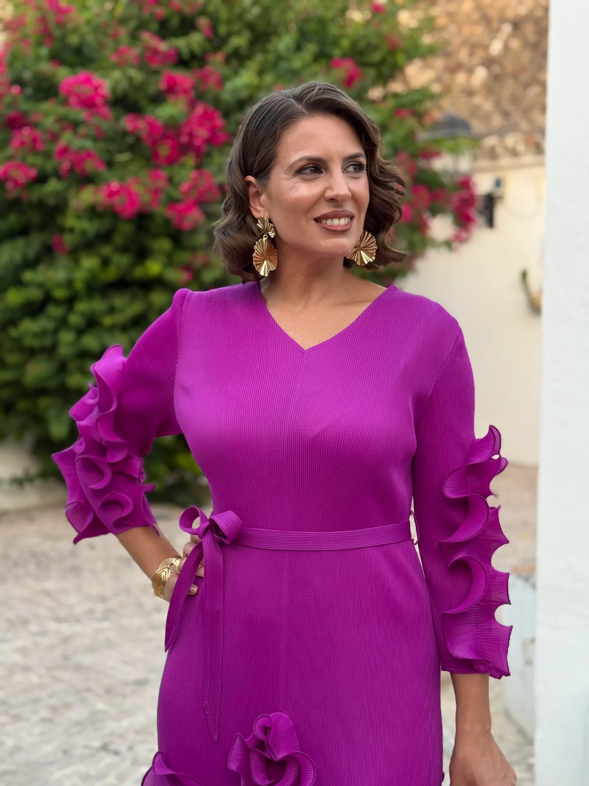 Vestido Salomé Buganvilla - Imagen 6