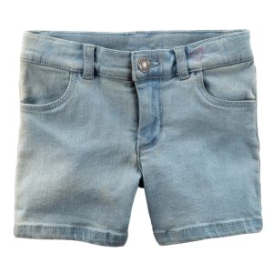 Shorts CARTERS Stretch Denim Midi Shorts Heart 💕