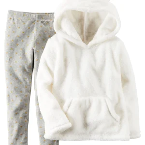 Conjunto CARTERS 2-Piece Sherpa Hoodie & Legging Set