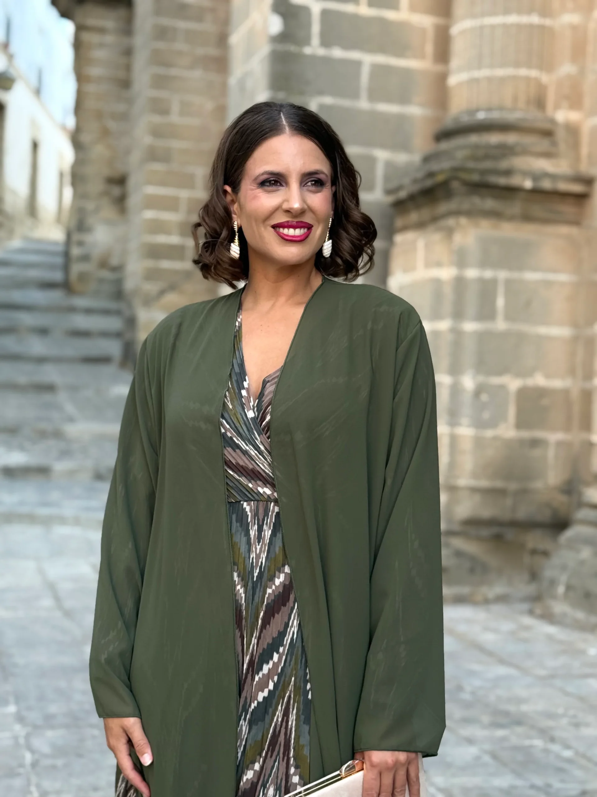 Kimono de Gasa Kaki - Imagen 3