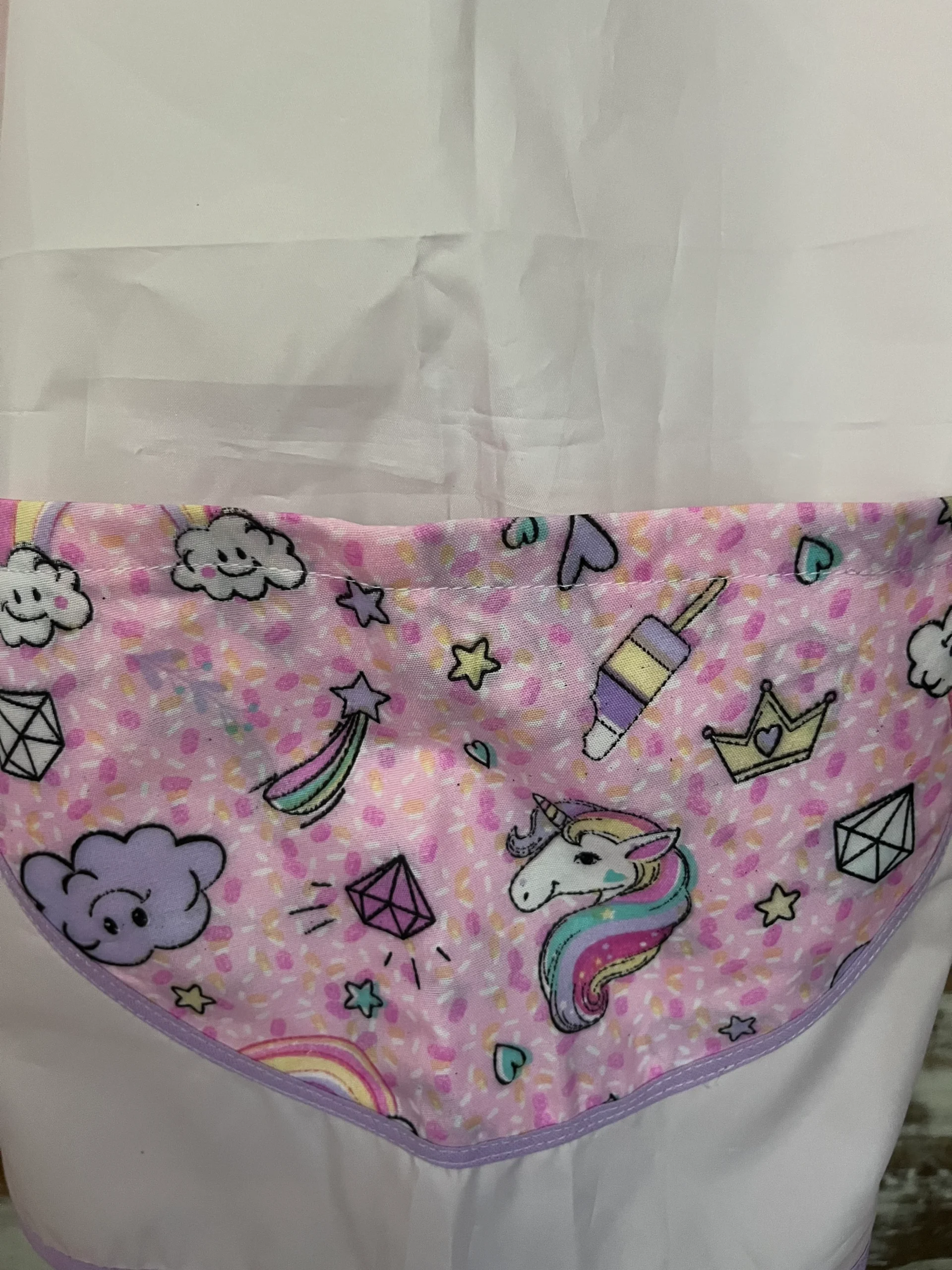 Pintor impermeable con bolsillo frontal Unicornio - Imagen 4