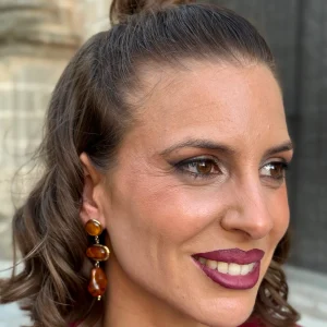 Pendientes Lidia Marrón