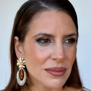 Pendientes Silvana Beige