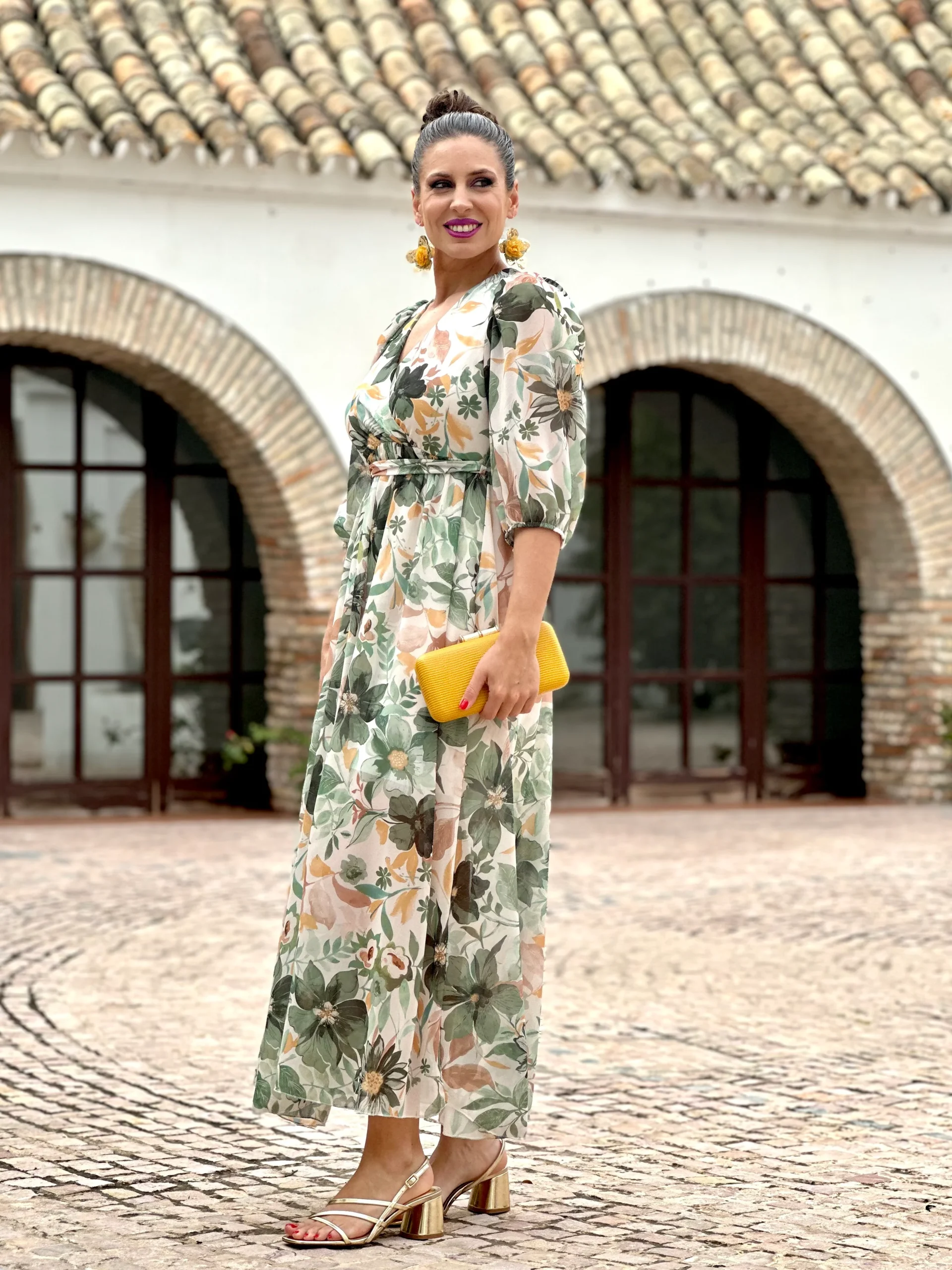 Vestido Sabina Verde - Imagen 3