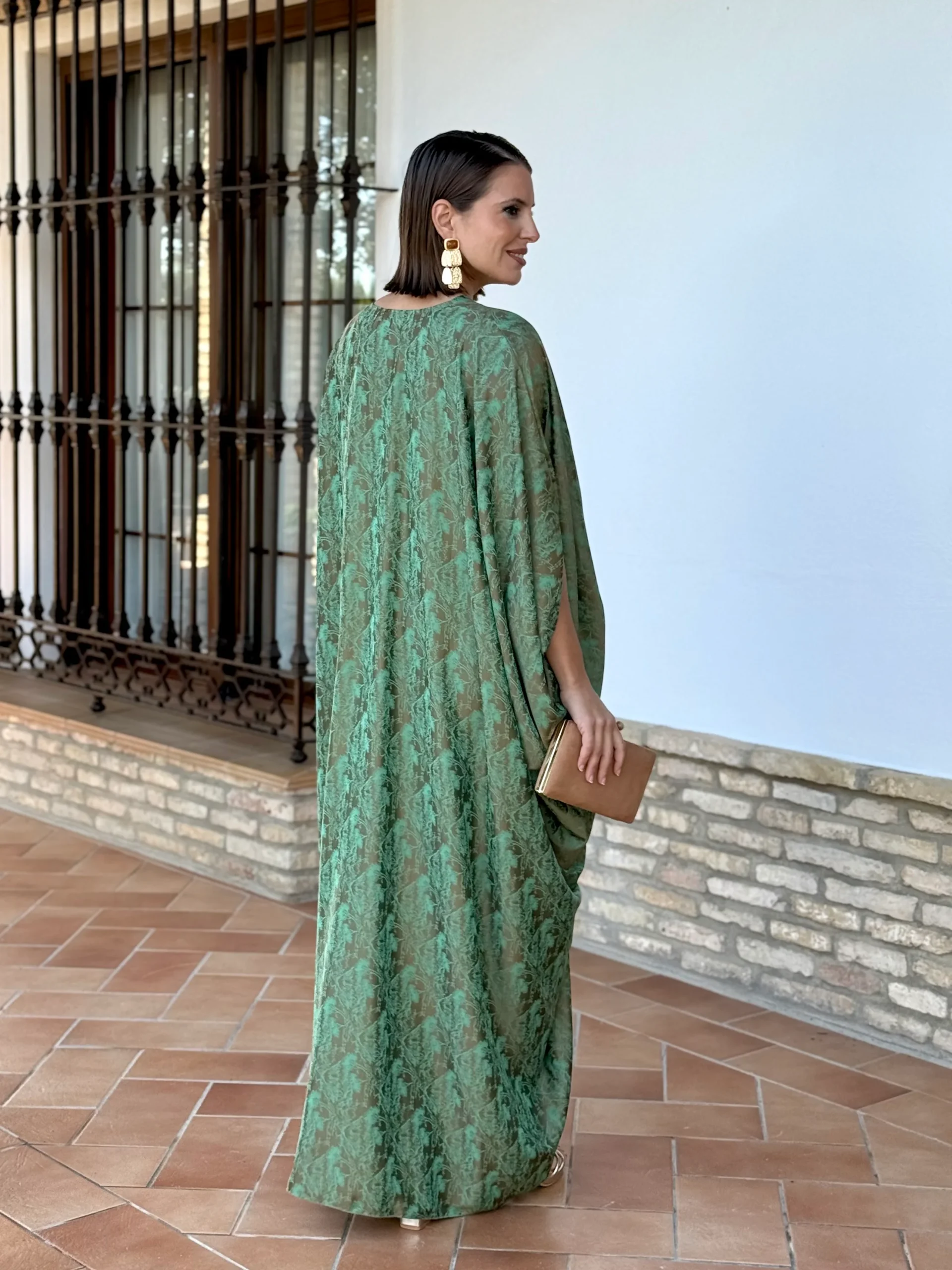 Vestido Olimpia Verde - Imagen 6