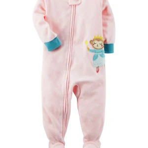 Pijama CARTERS 1-Piece Monkey Fleece PJs