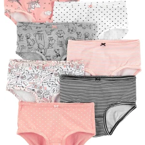 Pack de bombachas CARTERS 7-Pack Stretch Cotton Undies