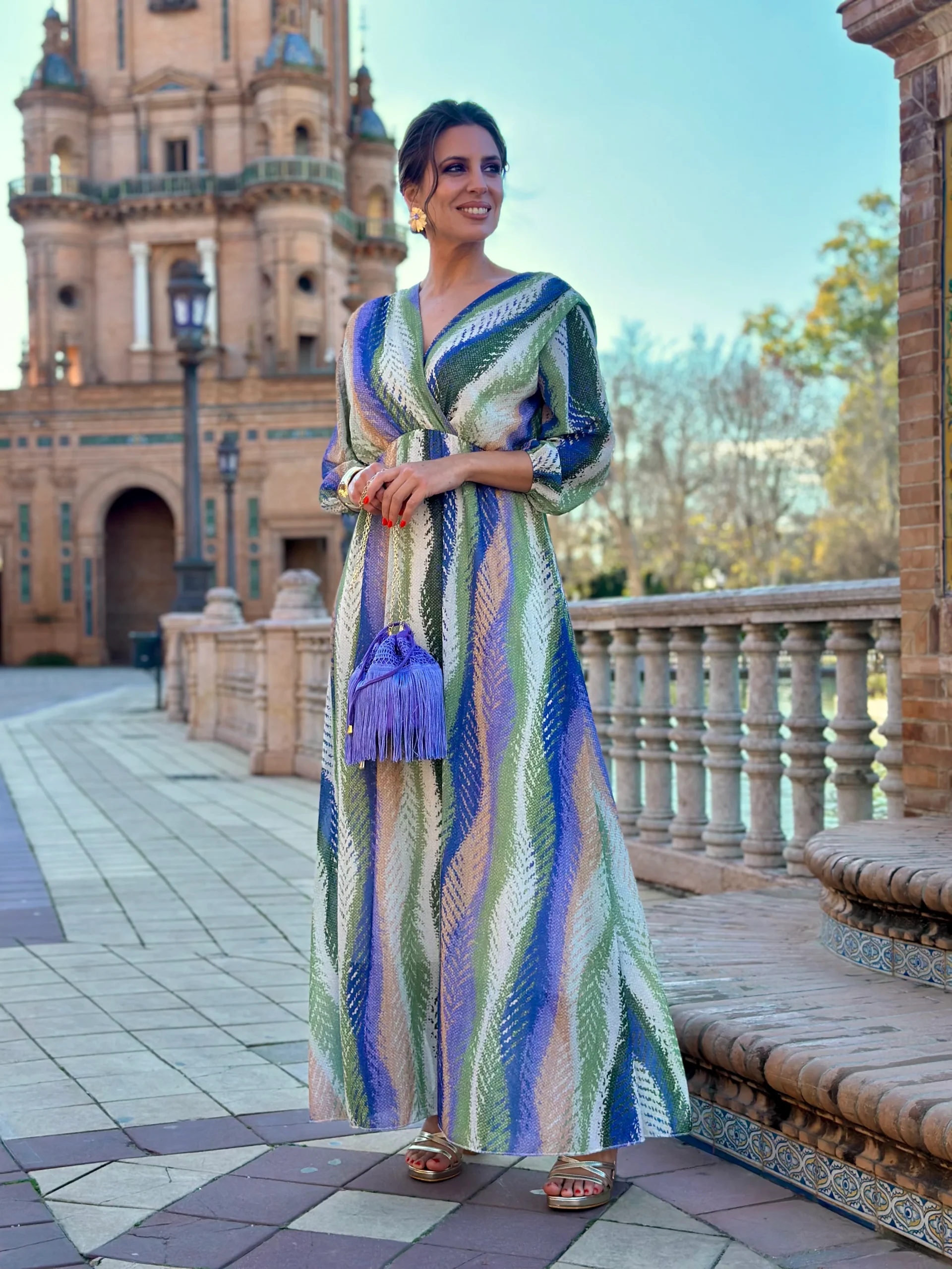 Vestido Rubí Morado - Imagen 4