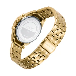 Multi Acero Ip Dorado Brazalete Sra Va