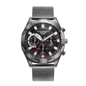 Crono Acero Ip Gris Brazalete Sr Va