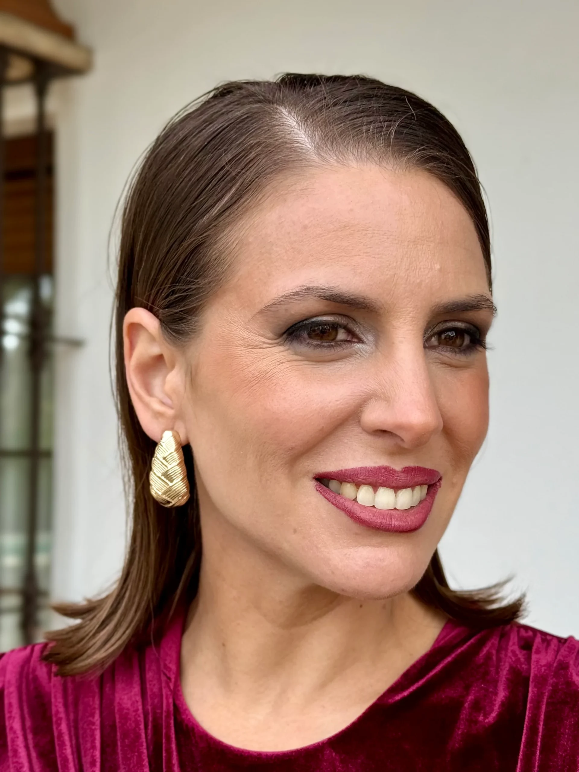 Pendientes Silueta Dorado