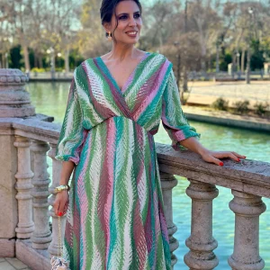 Vestido Rubí Verde