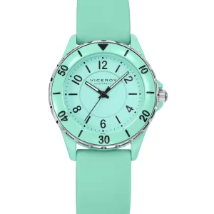 Reloj De Ceramica Biologica Turquesa Correa Sra Va