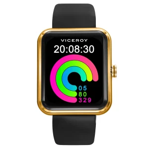 Reloj Smart Aluminio Dorado Correa Va